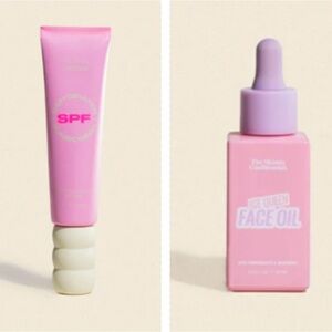 The Skinny Confidential Set of 2 Skincare Products with SPF and Face Oil NEW